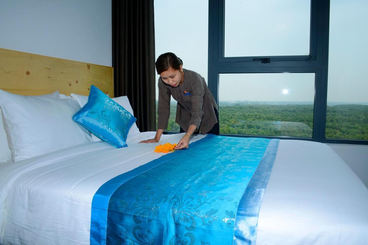 Làng Nổi Tân Lập Hotel Moc Hoa Ngoại thất bức ảnh